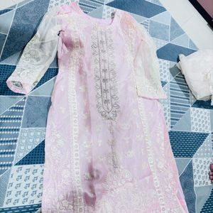 Elegant Pink Kurta Set