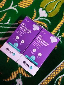 pack of 2 The Derma Co 10% Niacinamide Serum with