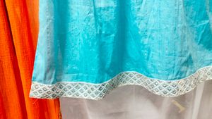 Blue Printed Kurti