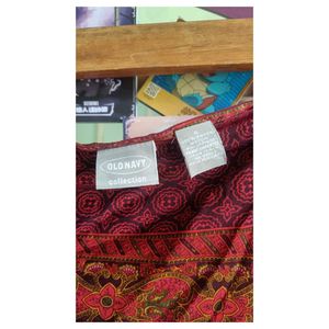 Boho Patchwork Maxi Skirt