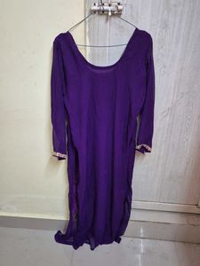 Elegant Purple Kurta