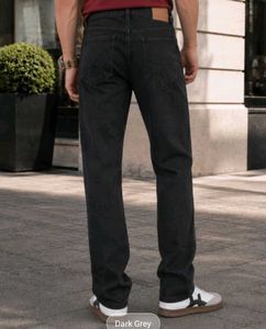 Men's Dark Grey Jeans