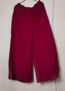 Elegant light Plum Embroidered Ethnic Nyra