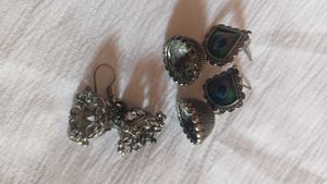 Elegant Ethnic Earrings & Studs Set