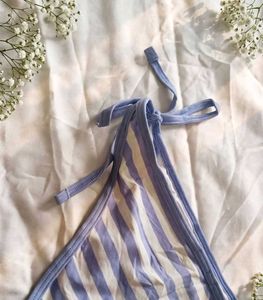 Striped Bikini Bottoms