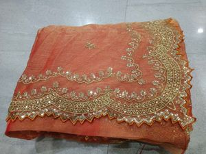 hand work sareee