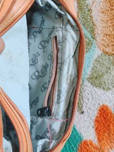 Beige Handbag