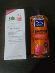 Sebamed Shampoo & Clean&Clear with free delivery
