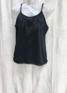 33209. Black Spaghetti Strap Cami Top