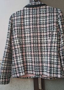 Jessica Howard Pink Plaid Blazer