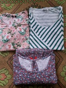 Tops Bundle - Floral & Striped