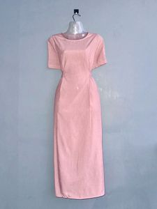 Pink Midi Dress