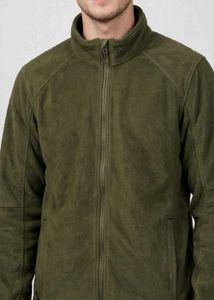 Men's Green Fleece Jacket