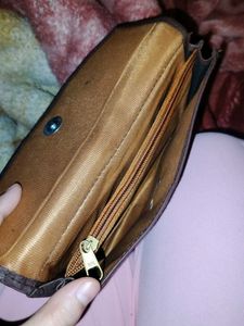Stylish Brown Faux Leather Wallet