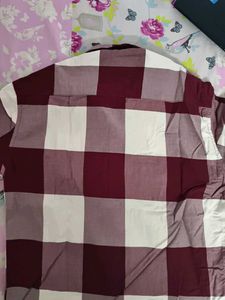 us denim shirt red and white check shir