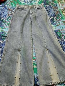 vintage Stylish Wide Leg Jeans