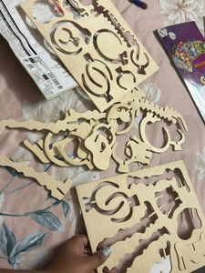 3D Wooden Model Mammoth