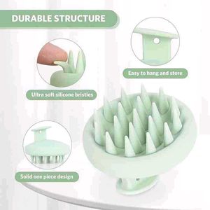 HERBNATURO Silicone Scalp Massager Pack Of 3