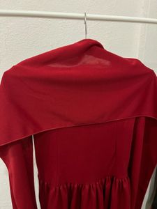 Elegant Red Ethnic Gown