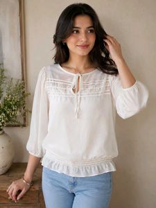 Trending Ruffle Sleeves Top