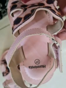 Animal Print Strappy Flats