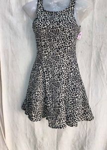4629. Leopard Print Mini Dress