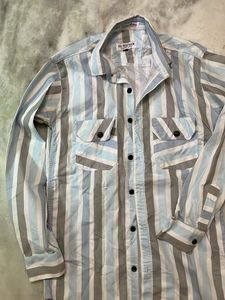 Men's Striped Long Sleeve Shirt