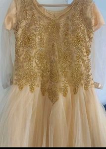 STUNNING HEAVY CANCan GOWN