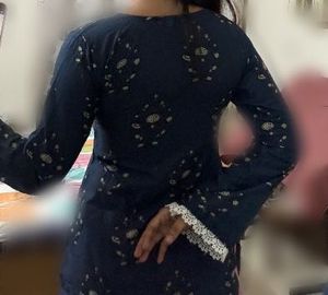 Beautiful Navy Blue Kurta