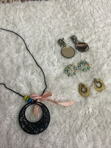 Fashionable Necklace and Earring Set