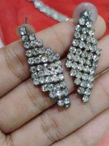 Sparkling Rhinestone Jewellery Set