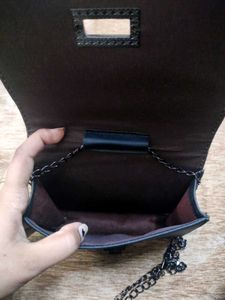 Chic Dark Teal Clutch Bag