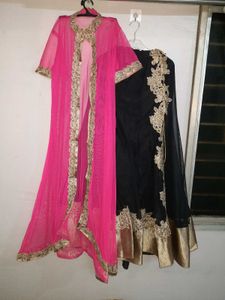 indo western lehenga