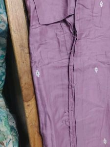 Embellished Lavender Kurta
