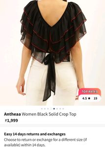Antheaa Cutout Top ❤️