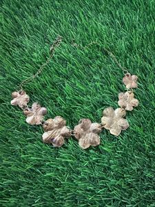 Vintage Floral Statement Necklace