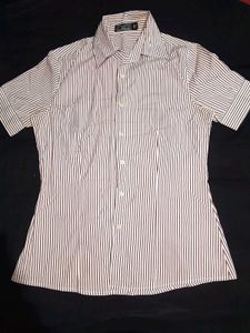 Classic Striped Button-Up Shirt