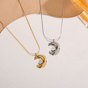 Elegant Moon stainless steel-Anti tarnish