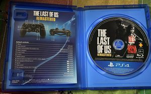 The Last Of Us Remastered PS4 CD