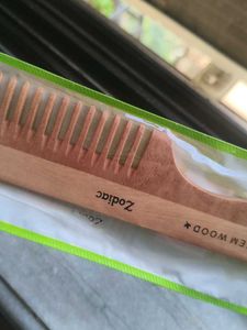 Zodiac Neem Wood Comb
