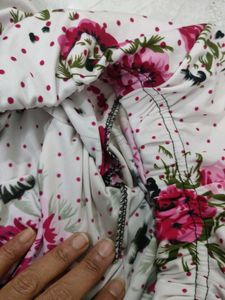 Boho Floral &amp; Polka Dot Palazzo Pants
