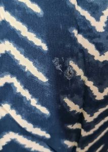 Stylish Blue &amp; White Printed Kurta