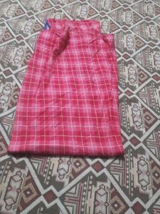 Pink Plaid Nightgown