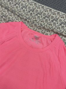 Bright Pink Athletic T-Shirt