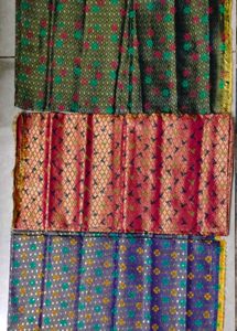 3 Beautiful Silk Blouse Pieces
