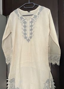 Elegant Embroidered Kurta