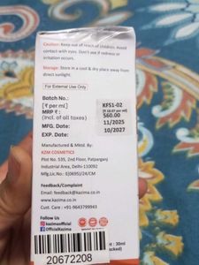 Kazima Vitamin C 10% Face Serum