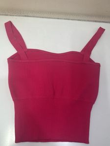 Only Stylish Pink Crop Top