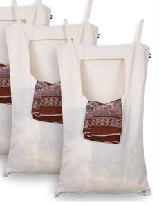 Set of 2 Hanging Laundry Bags