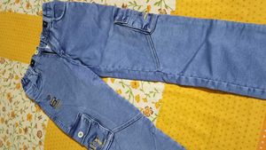 Blue Cargo Jeans